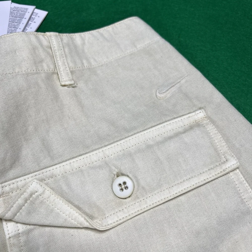 Nike Life Fatigue Pants Cotton Canvas Light Khaki Men's Size 32 New No TAG